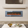 5 FT Electric Heater LED Fireplace Wall Mounted Inset Standing Media Log Fire