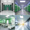 Slim 72W LED Ceiling Light Bright Down Panel Wall Supermarket Shop Home Lamp