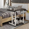 Adjustable Mobile Laptop Computer Table Portable Overbed Sofa Study Writing Desk