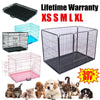 Heavy Duty Cozy Pet Puppy Playpen Run Crate Enclosure Welping Dog Cage inc Floor