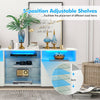 TV Stand Modern Entertainment Center Media Console Table for 65 inch TV