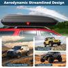 Hard Shell Car Mount Storage Case Rooftop Cargo Carrier-Black