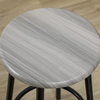 Bar Table Set 5 Piece Stools Industrial Dining Breakfast Table for Kitchen Home