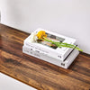 Hallway Console Corridor Computer Table Desk, Easily Folding Desk Rustic Brown