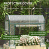 Wooden Greenhouse Planter Box With Cover Raised Garden Bed Vegetables NEW UK