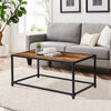 Industrial Wood Metal Frame TV Unit Cabinet Console Stand Bookcase Desk Table UK