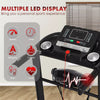 Treadmill Electric Motorized Massager & Incline Foldable Running Machine Home UK
