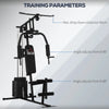 Home Gym Machine with 45kg Weight Stacks Multifunction Strength Training