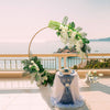 Metal Circle Arch Stand Wedding Birthday Decoration Background Wrought Prop Pipe