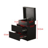 Multi-type Modern High Gloss Bedside Table Storage Drawer Nightstand Cabinet LED
