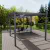Outdoor Pergola Garden Awning Gazebo Canopy Party Barbecue Shelter Furniture