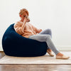 Velvet Slouchbag Bean Bag Large Luxury Classic Beanbag Chair Plush Seat