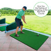 Golf Hitting Mat Standard Real Feel Golf Practice Mat Synthetic Turf 1.5 m x 1m