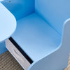 2 in 1 Children Chair Desk with Storage Bin Arts Craft Snack Toddler Kids Mysize