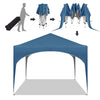3x3m Gazebo Marquee PE Awning Waterproof Beach Garden Party Camping Tent Canopy