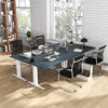 Stackable Office Reception Chairs Set of 2-Black