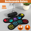 Electronic Drum Set for Kids, Uverbon Roll-Up Drum Kit with 9 Colorful Pads, 10