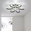 Square/Ring LED Ceiling Lamp Cool White Light Chandelier Fixture Bedroom Living