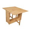 Corona Butterfly Folding Drop Leaf Dining Set Dining Table with 4 Chairs Kitchen