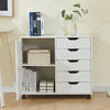 3/5 Drawer Mobile Filing Cabinets Printer Stand Pedestal Lockable Office Cabinet