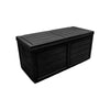 Neo Storage Box Plastic Garden 320 Litre Black Plastic Waterproof Outdoors