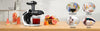 COSVALVE Masticating Juicer Extractor Slow Juicer Cold Press Vegetables Fruit