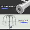 Big Sales Monobloc Pull Out Kitchen Mixer Tap Dual Spout Spray Single Lever 360°