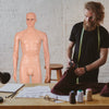 Full Body Mannequin Torso Manikin 184 cm Realistic Male Shop Window Display