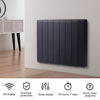 Electric Radiator Panel Heater 2KW Wall Mounted Aluminum Ceramic Space Heating
