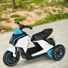 6V Electric Toddler Ride-On Motorcycle 3-Wheel Kids Ride-On Scooter w/ Lights