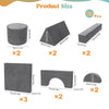 Play Sofa for Children Made of 13 Soft Building Blocks Flexible Combinable Couch