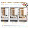 Dressing Table Makeup Desk Vanity Set w/ LED Lights Mirror + Stool + Drawers New