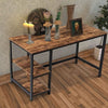 Office Table Desk Study Work Gaming School PC Workstation Open Storage 140cm