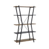 5 Tiers Ladder Bookcase Bookcase Storage Shelving Unit Plant Rack Display Stand