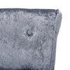 Velvet Upholstered Vanity Stool Backrest Stool Dressing Table Chair Makeup Room