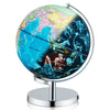 Kids Illuminated Constellation World Globe 3 in 1 Desktop Earth Globe with stand