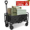 Heavy Duty Folding Wagon Cart Trolley Garden Camping Festival Beach Trailer