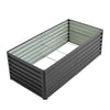 Garden Raised Bed Metal Planter Box Square/Rectangle Planting Trough Grow Beds