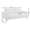 Dusk Malibu 2 Seater Sofa Rich Green RRP £599