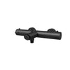 Nes Home Deck Mounted Thermostatic Black Bath Filler Shower Mixer Tap