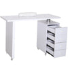 Professional Manicure Table Technician Nail Art Beauty Salon Station Desk Drawer