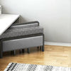 Folding Bed & Padded Pad Portable Foldable Guest Bed Footboard & Headboard uk