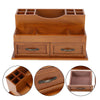 Vintage Wooden Small Cabinet Storage Box Desktop Organizer Unit Display Shelving