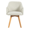 BEKRVIO STRONG ALE Dining Swivel chairs (set of 2) BEIGE