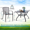 Patio Dining Set Outdoor Dining Sets Metal Patio Furniture for Garden Kitchen