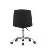 Adjustable Cushioned Computer Desk Office Chair Chrome Legs Lift Swivel Chairs