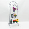 3 Tier Metal Plant Stand Ladder Flower Pot Display Rack Shelf Indoor & Outdoor