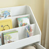 Kids Bookshelf,Toy Organiser with Removable Storage Drawer,Children’s bookcase