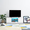 Modern TV Unit Cabinet Stand 120cm High Gloss Doors with RGB LED Living Room