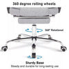 Executive Office Chair Swivel Recliner Computer Desk Gaming Chair with Footrest